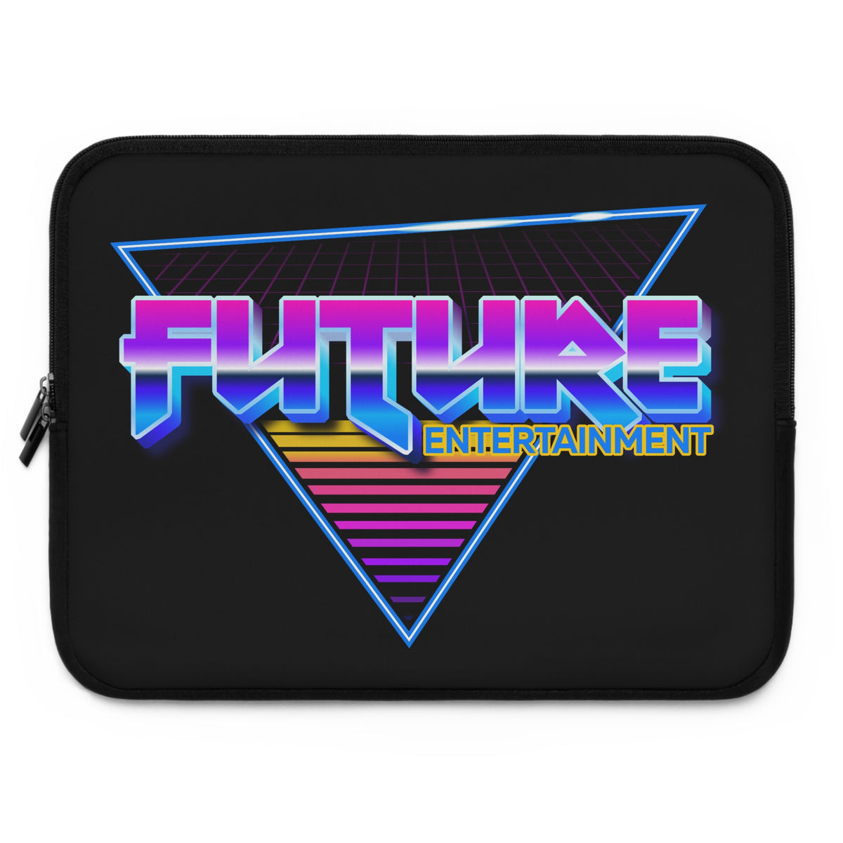 Futuristic Laptop Sleeve with Retro Design, Perfect for Gifts, Tech Lovers, Students, Cyberpunk Style, and Everyday Use