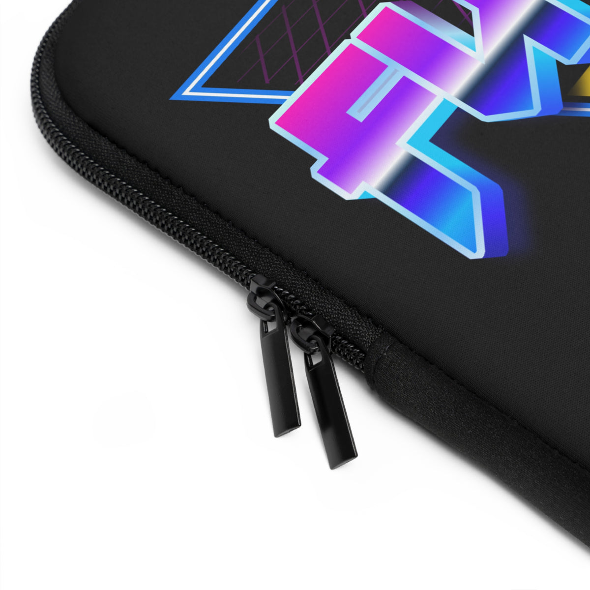 Futuristic Laptop Sleeve with Retro Design, Perfect for Gifts, Tech Lovers, Students, Cyberpunk Style, and Everyday Use